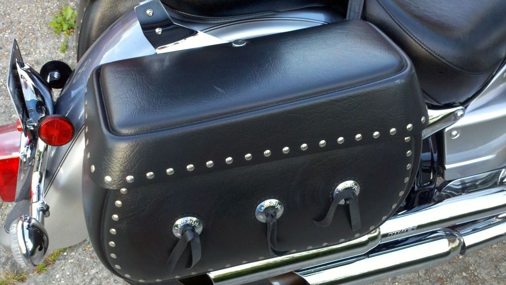 Leatherlyke saddlebags Yamaha Starbike Forum